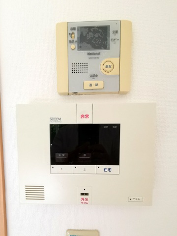 セキュリティ　ＴＶドアホンとホームセキュリティ完備