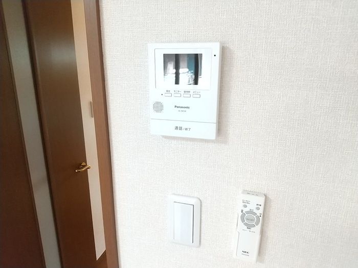セキュリティ　室内写真は別部屋の写真です。