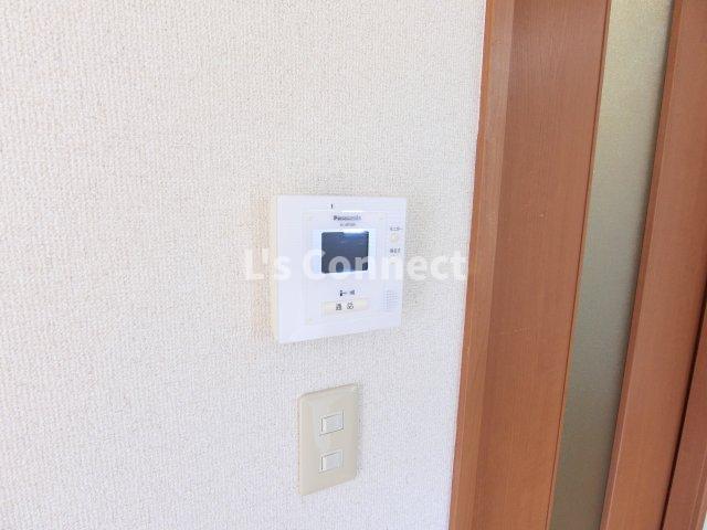 セキュリティ　突然の来客もＴＶモニターホンでしっかり確認。