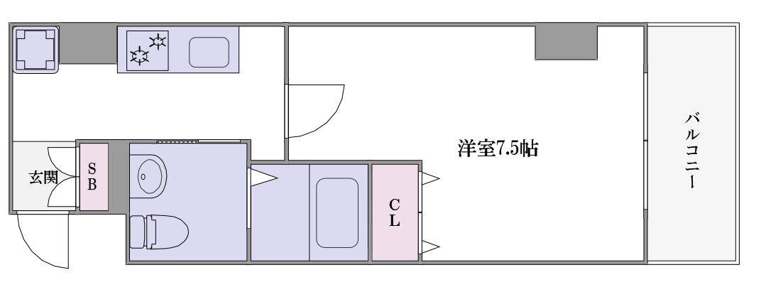 ルミエール瓦屋町の間取り写真