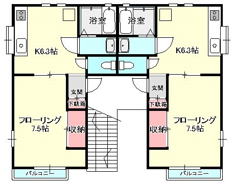 HODAKA Canal 10の間取り写真