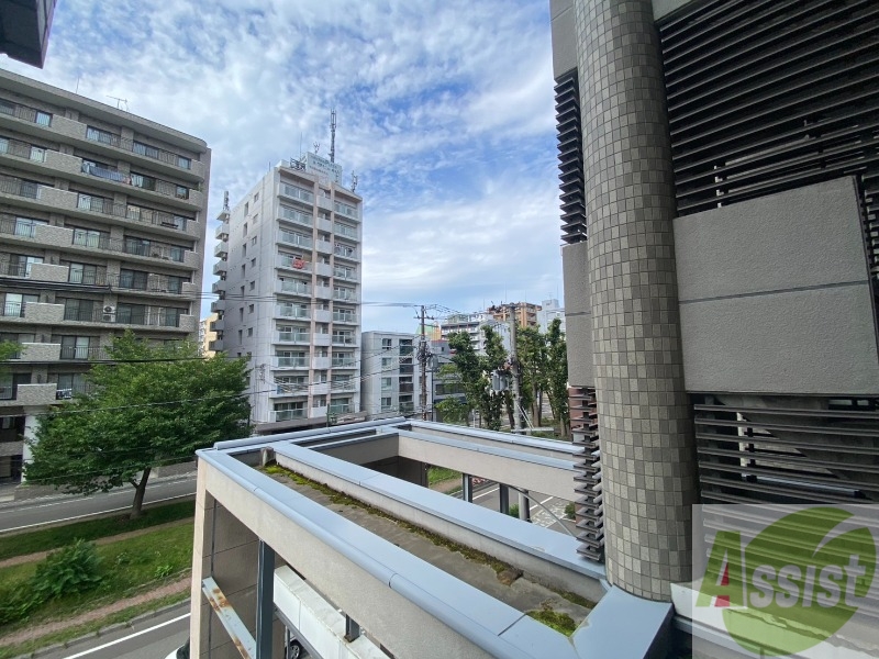 眺望　眺望です。建物はありますが風通しは良さそうです。