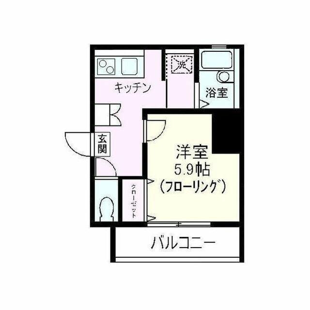 ツインバレー東神奈川の間取り写真