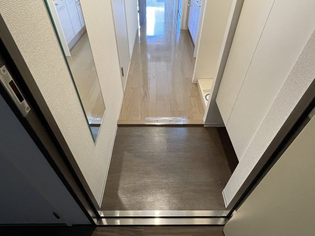 玄関　明るい玄関です