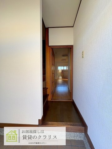 桂清水町貸家の玄関写真