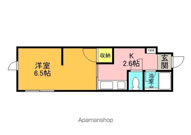 地下鉄東豊線 元町駅 徒歩7分 4階建 築37年の間取り写真