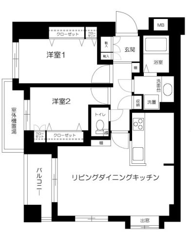 ＪＲ山手線 田端駅 徒歩9分 7階建 築31年の間取り写真