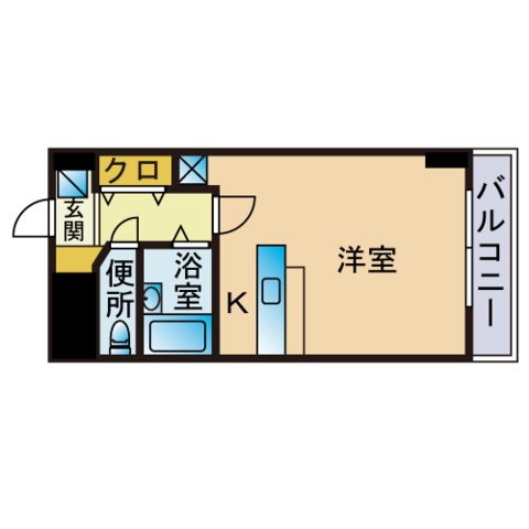 サリナス高宮壱番館の間取り写真