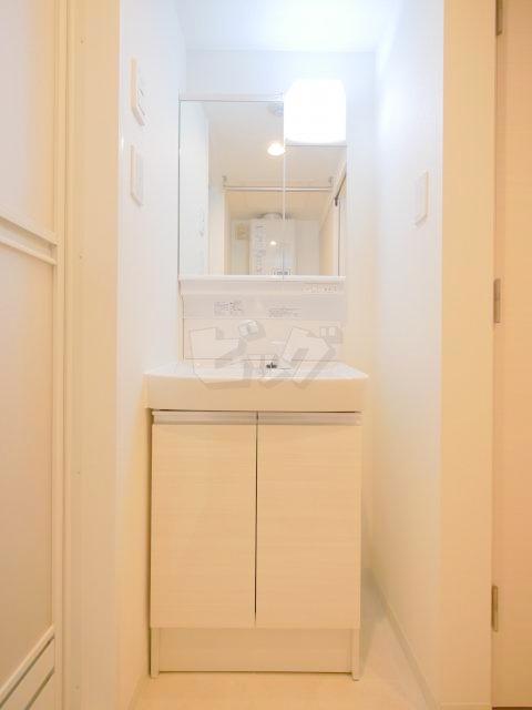 洗面設備　シャンドレはもはや必須アイテムですね♪