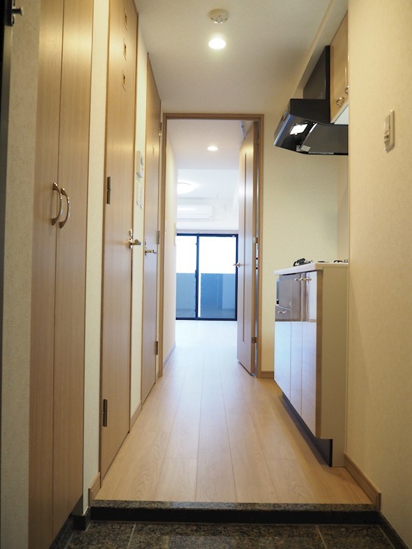 ルーブル東十条弐番館の玄関写真