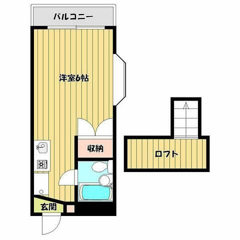 コーポ藤の間取り写真