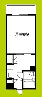サンビル勝山北の間取り写真