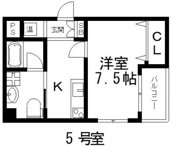 近鉄けいはんな線 荒本駅 徒歩4分 9階建 築7年の間取り写真