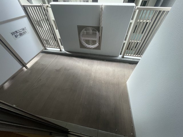 バルコニー　広々としたバルコニーです