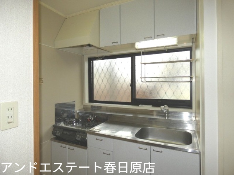 キッチン　２口コンロ対応キッチン