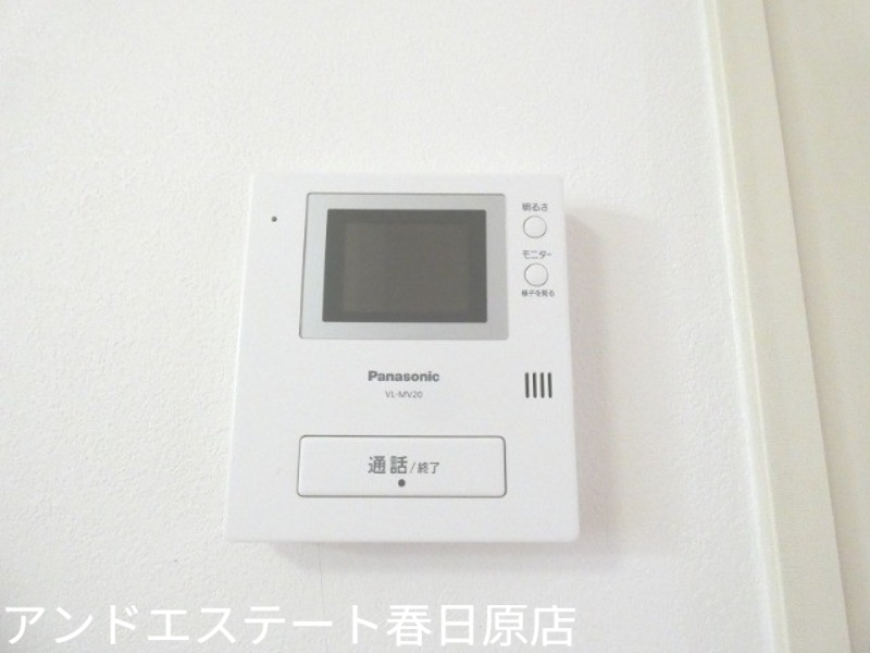 セキュリティ　訪問者を確認できます