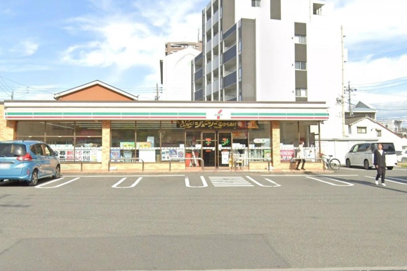 コンビニ　セブンイレブン 名古屋石場町店（コンビニ）まで443m
