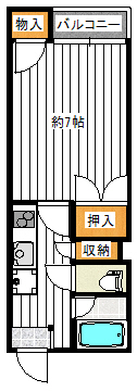 ニューハイツ大泉の間取り