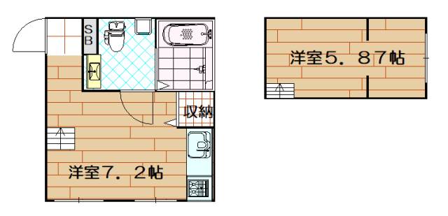 プリマ坂戸壱番館の間取り