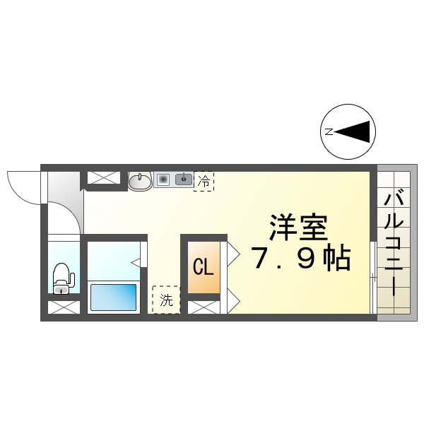 ポモドーロの間取り写真