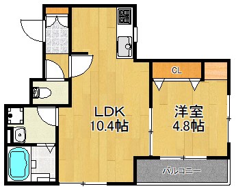 グレーシアの間取り