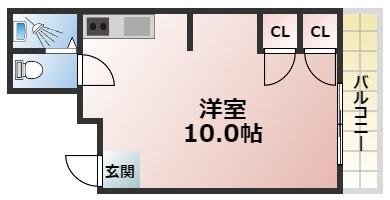 光洋ハイツの間取り