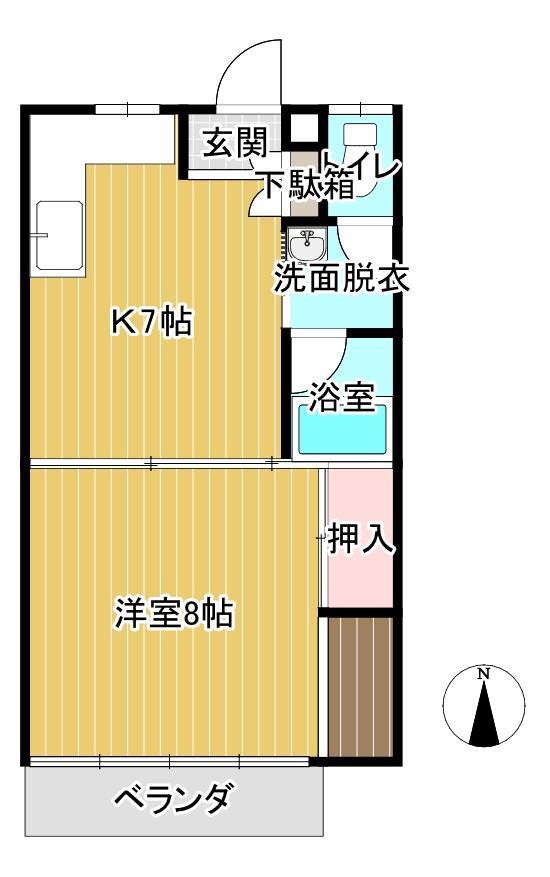 メゾンマグノリアの間取り