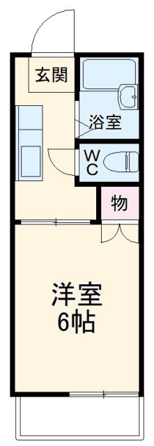 埼玉県さいたま市南区別所２（アパート）の賃貸物件の間取り