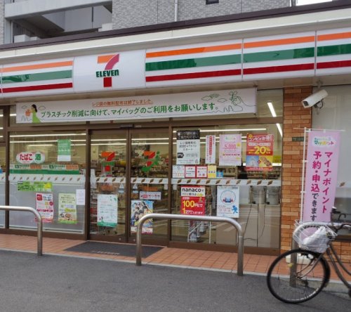 コンビニ　セブン-イレブン 大阪本庄西２丁目店（コンビニ）まで278m