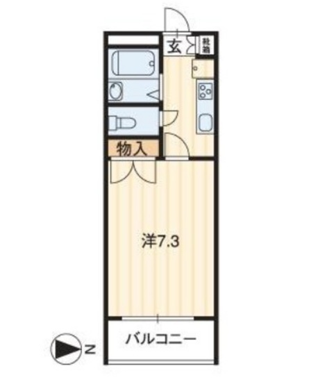 フィネス昭和町の間取り