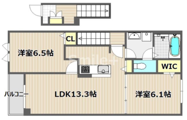 ゆうじゅ（結寿）の間取り