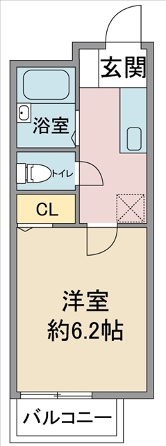 いづみコーポの間取り