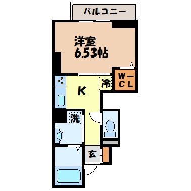 ウイット岩見の間取り