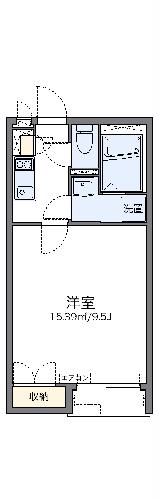 レオネクストオリーブハウスの間取り