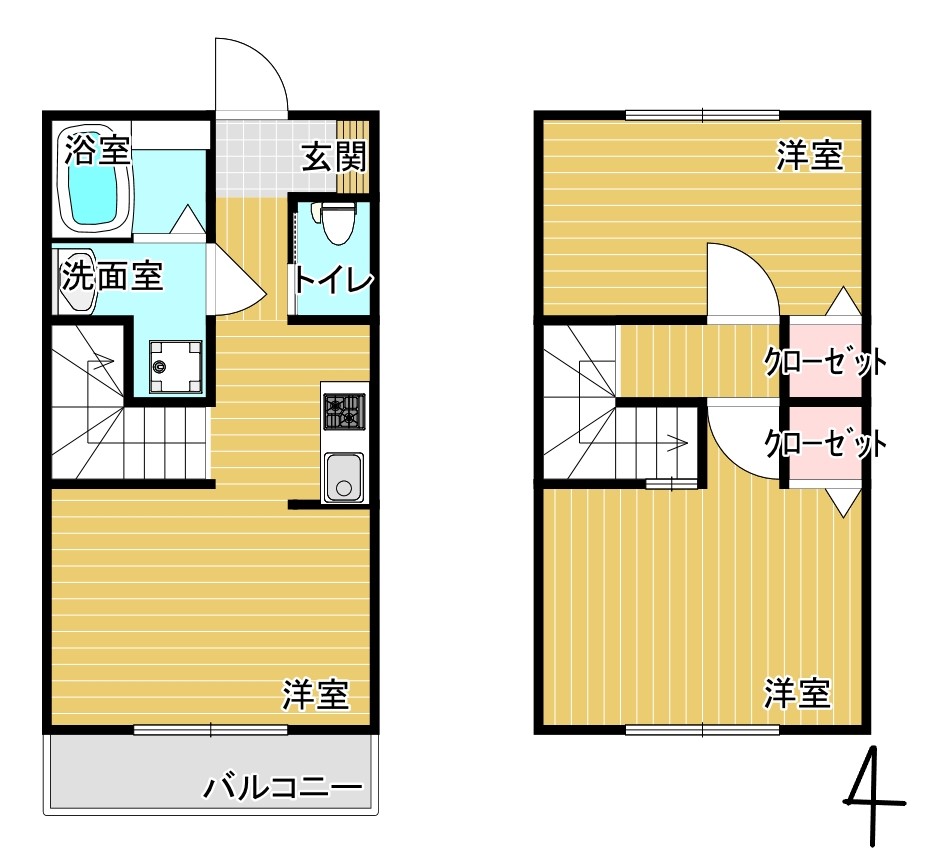 グラディートの間取り