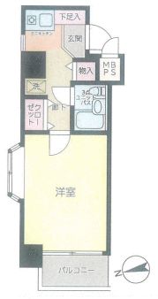 【ライオンズマンション本厚木第3の間取り】