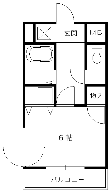 メリット伊丹の間取り