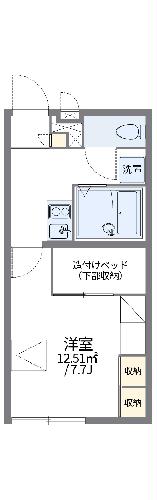 レオパレスおうみの間取り