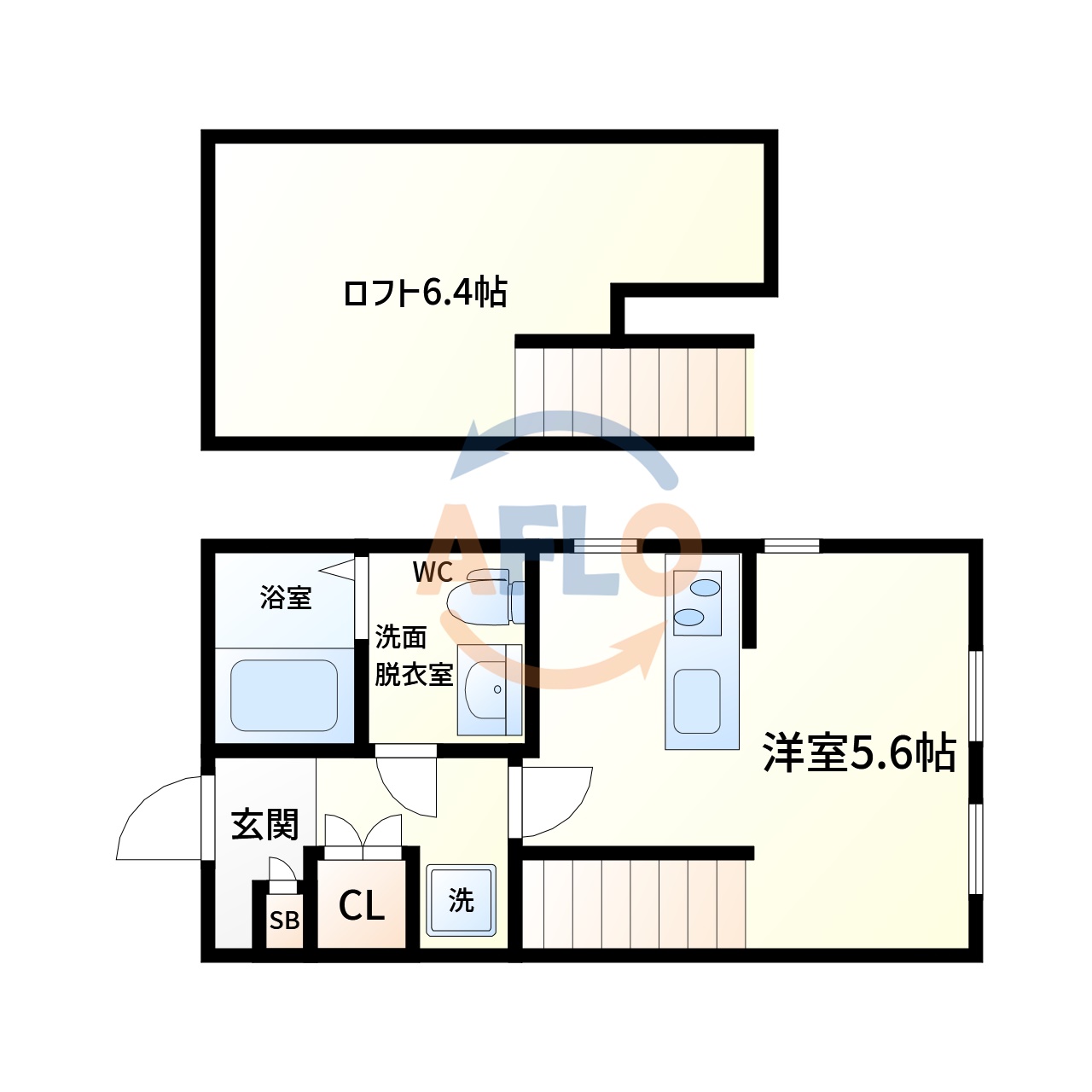 セレナ松虫の間取り