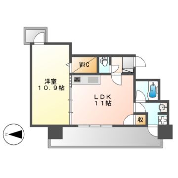 さくらHills NISHIKI Platinum Residenceの間取り