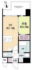 大阪市浪速区敷津西のマンションの間取り