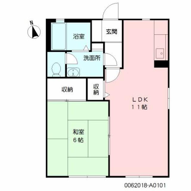 バリュージュ旭ヶ丘の間取り