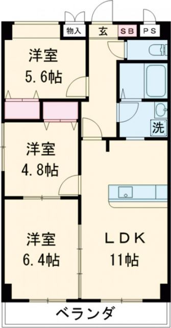 シルクロードの間取り