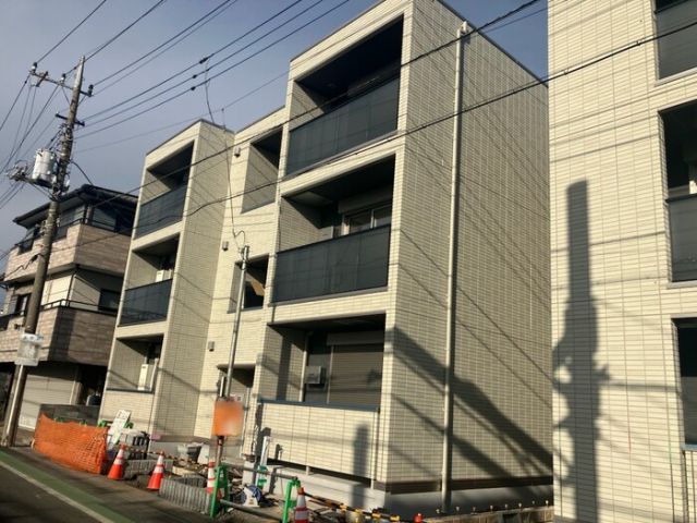 【さいたま市北区宮原町のアパートの建物外観】