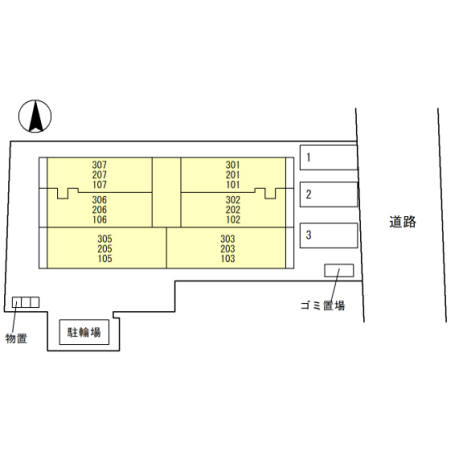 【富山市堤町通りのアパートのその他】