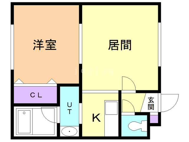 ジプソヒラ５５の間取り