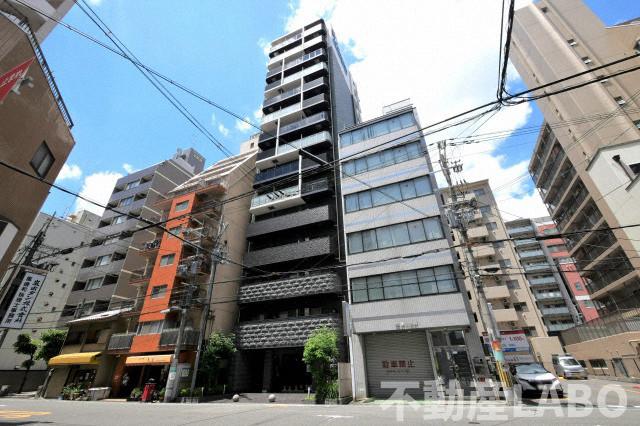 【プレサンス上町台クレストの建物外観】