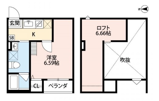 クレセントコートの間取り