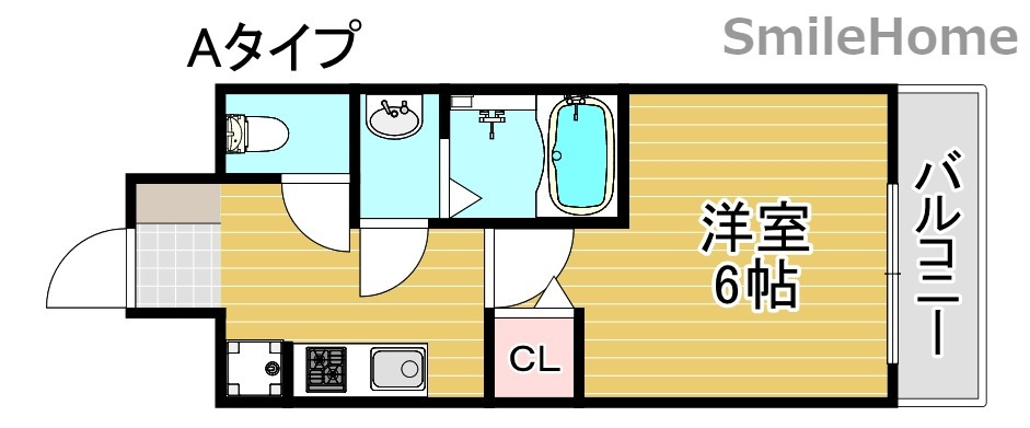 グランパシフィック長橋の間取り