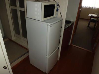 その他　冷蔵庫と電子レンジ。
